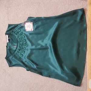 Beautiful Green Sleeveless Shirt